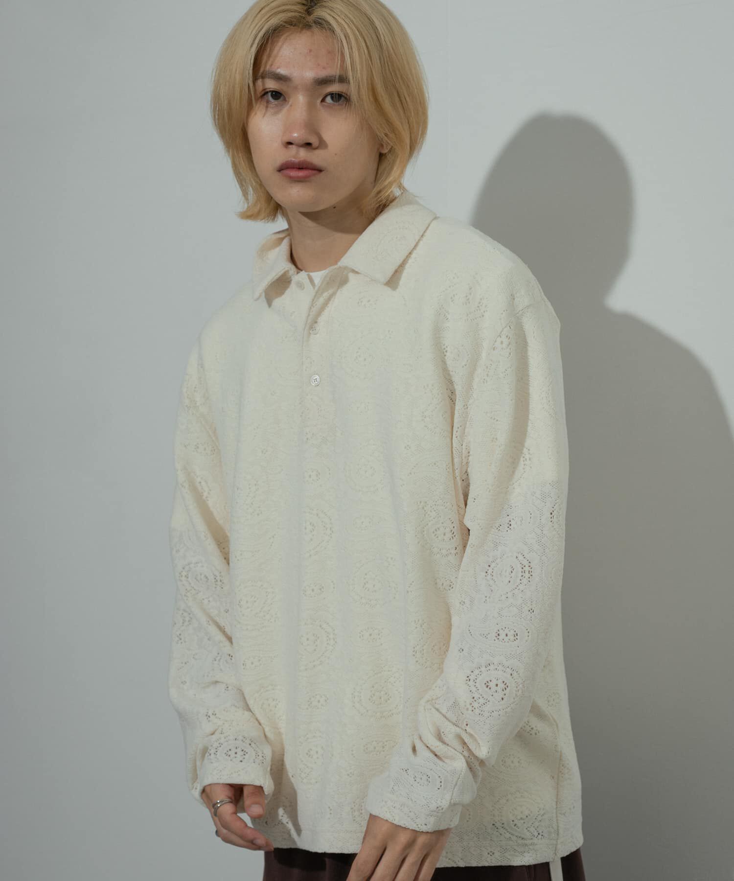 SENSE OF PLACE by URBAN RESEARCH「シアーペイズリーポロシャツ」|ポロシャツ|
