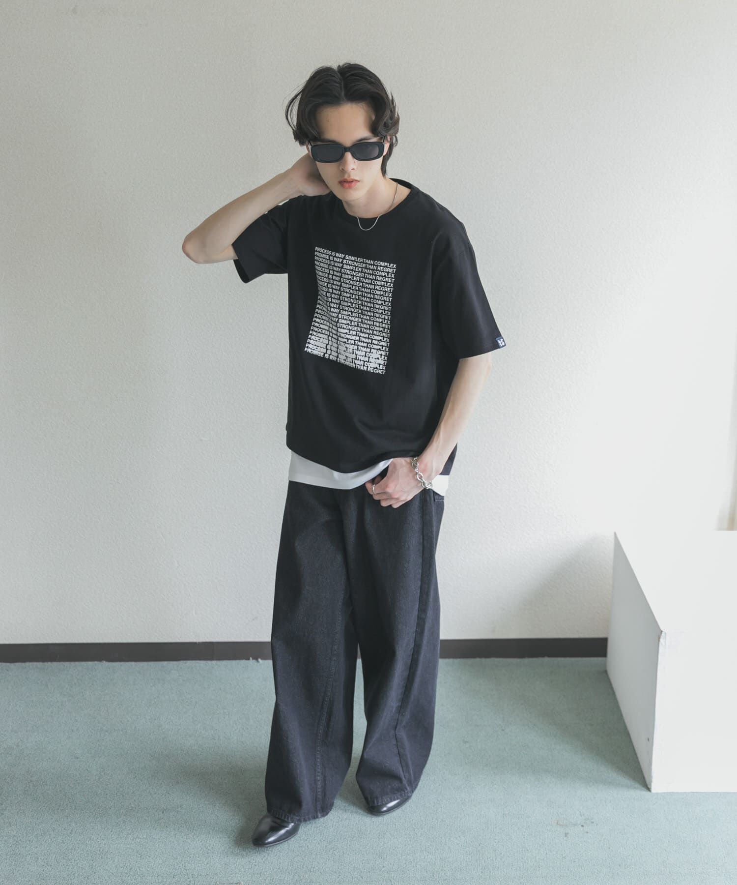 SENSE OF PLACE by URBAN RESEARCH「『別注』LOVE POP STUDIO&times;SENSE OF PLACE SHORT-SLEEVE T-SHIRTS」|Tシャツ・カットソー|