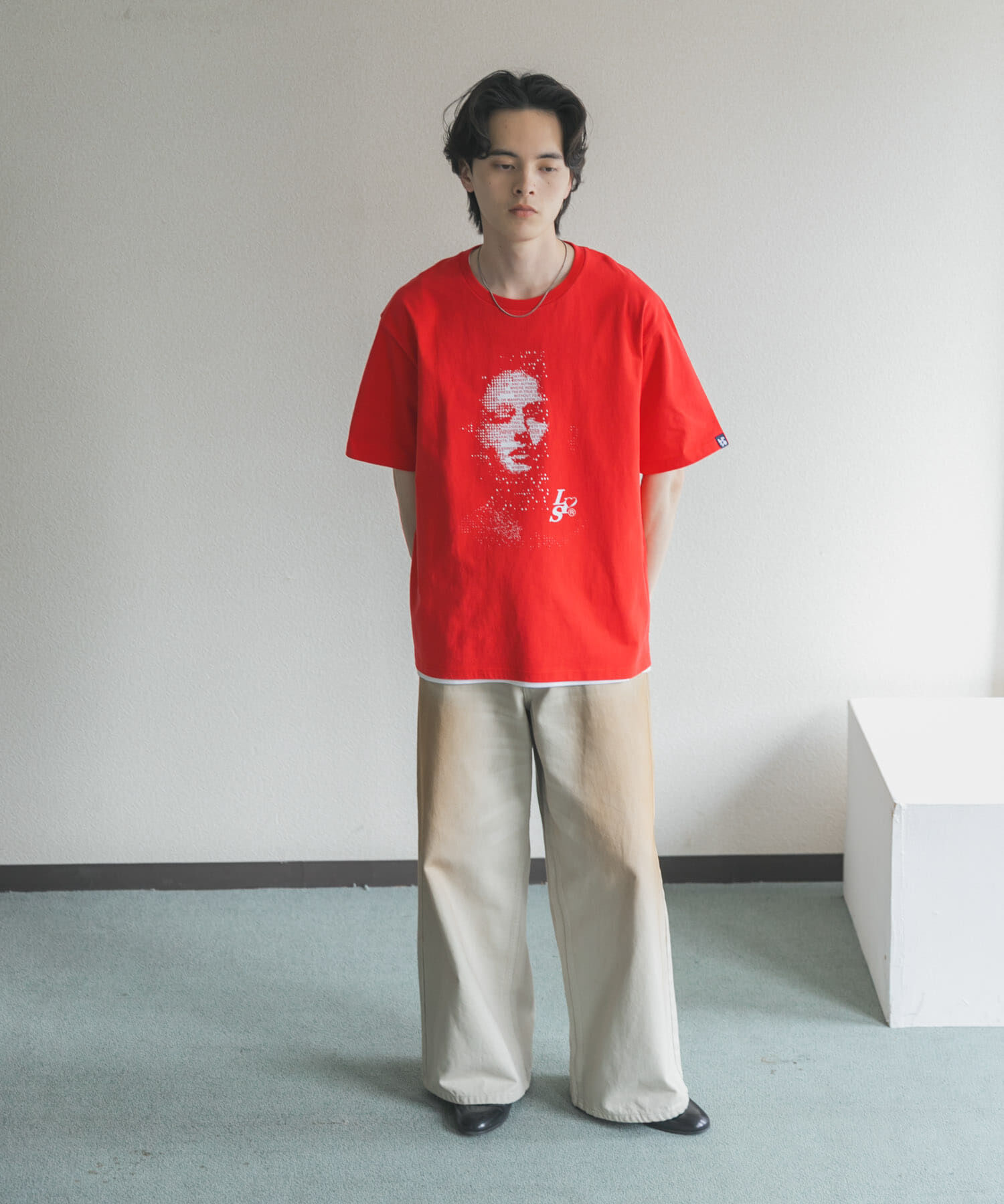 SENSE OF PLACE by URBAN RESEARCH「『別注』LOVE POP STUDIO&times;SENSE OF PLACE SHORT-SLEEVE T-SHIRTS」|Tシャツ・カットソー|