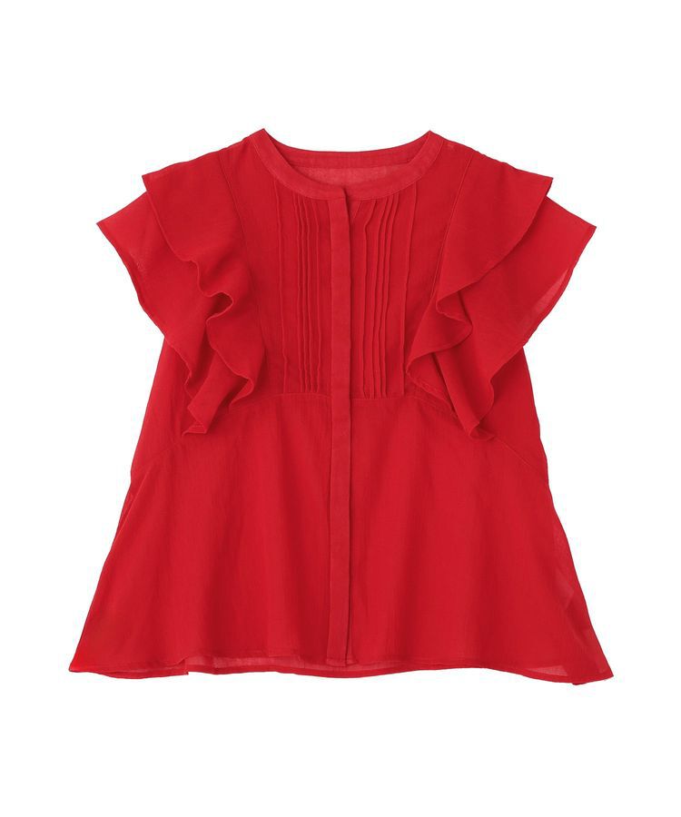 earth music&ecology「【イージーケア】ラッフルブラウス」|シャツ・ブラウス|