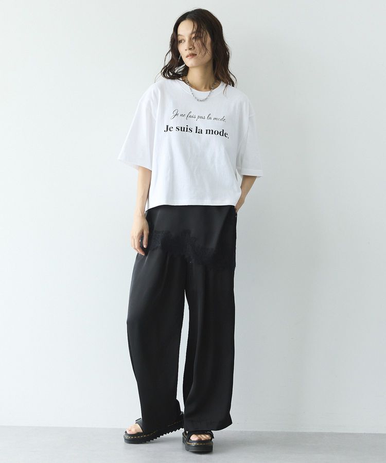 GARAGE OF GOOD CLOTHING「サテン2タックロングパンツ」|その他|