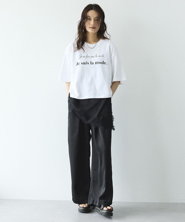 GARAGE OF GOOD CLOTHING「サテン2タックロングパンツ」|その他|