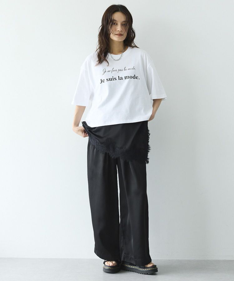 GARAGE OF GOOD CLOTHING「サテン2タックロングパンツ」|その他|