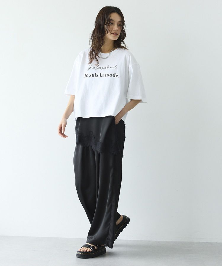 GARAGE OF GOOD CLOTHING「サテン2タックロングパンツ」|その他|