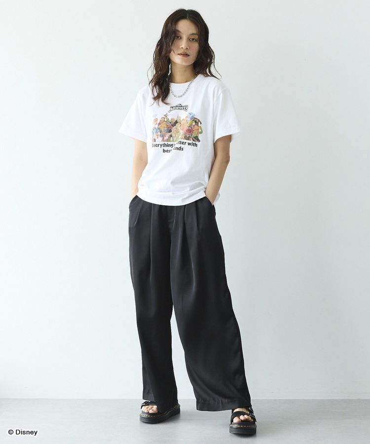 GARAGE OF GOOD CLOTHING「サテン2タックロングパンツ」|その他|