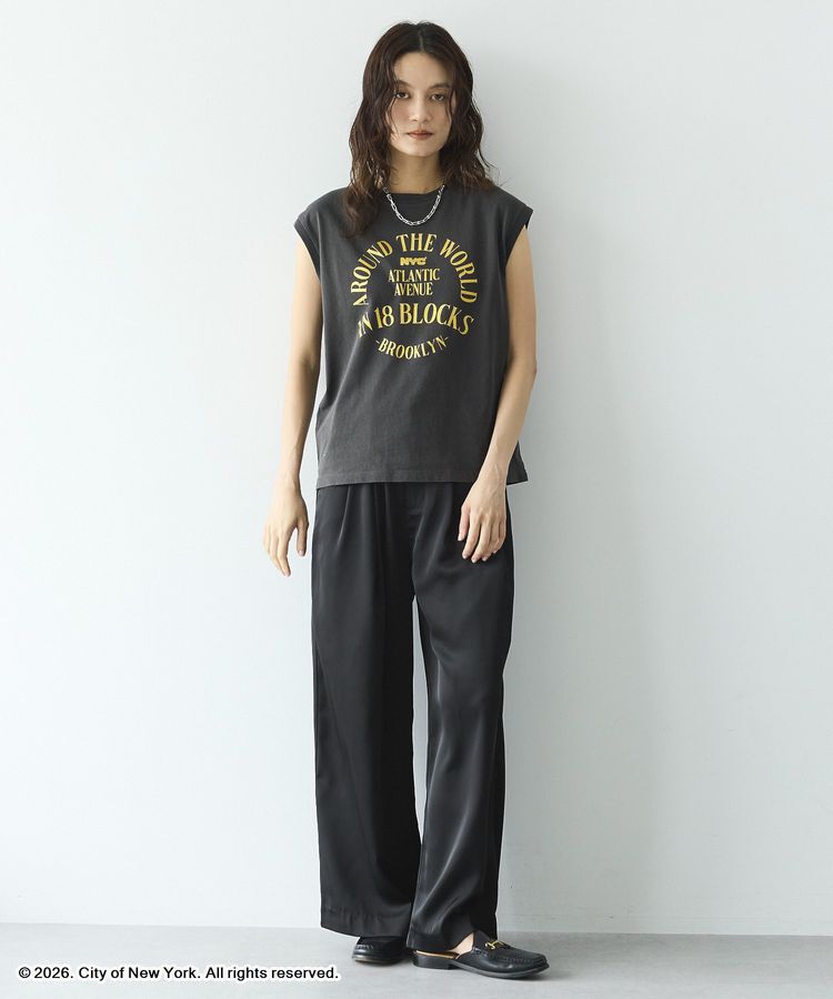 GARAGE OF GOOD CLOTHING「サテン2タックロングパンツ」|その他|