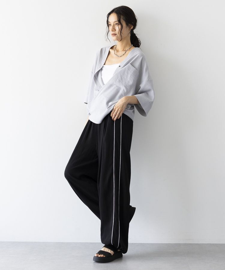 GARAGE OF GOOD CLOTHING「リネンライクレーヨンドロストパンツ」|その他|
