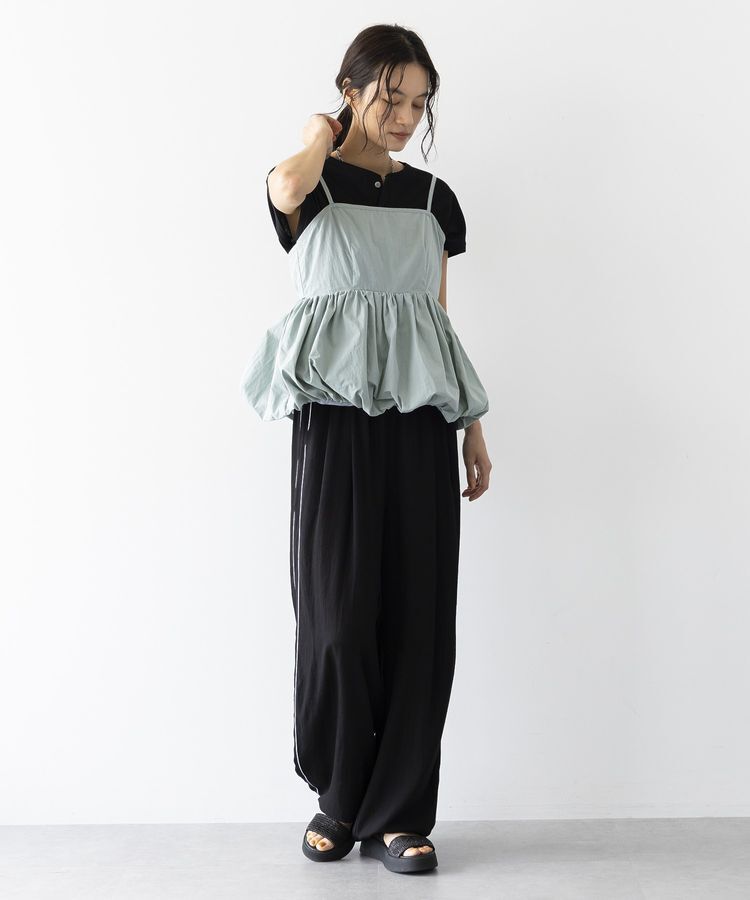 GARAGE OF GOOD CLOTHING「リネンライクレーヨンドロストパンツ」|その他|