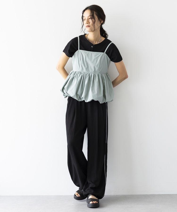 GARAGE OF GOOD CLOTHING「リネンライクレーヨンドロストパンツ」|その他|