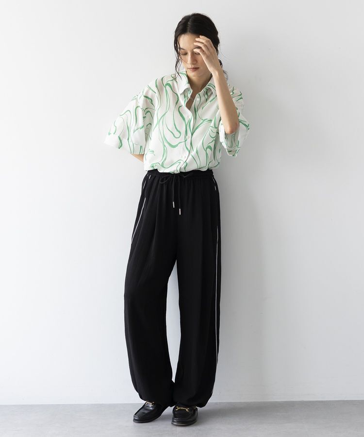 GARAGE OF GOOD CLOTHING「リネンライクレーヨンドロストパンツ」|その他|