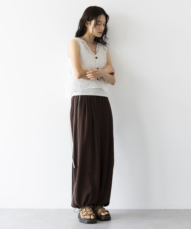 GARAGE OF GOOD CLOTHING「リネンライクレーヨンドロストパンツ」|その他|