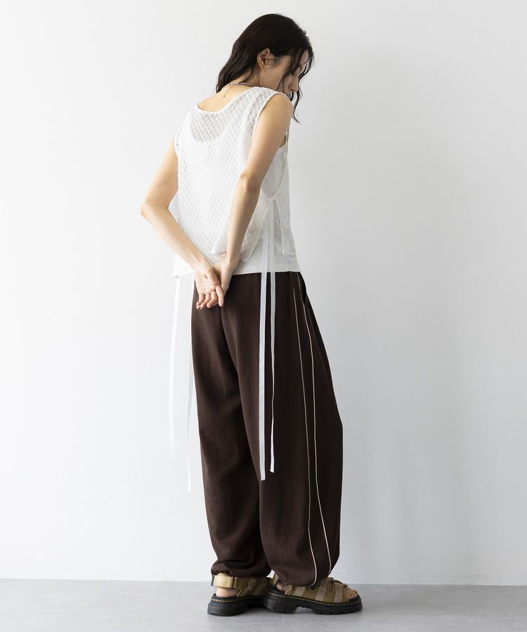 GARAGE OF GOOD CLOTHING「リネンライクレーヨンドロストパンツ」|その他|