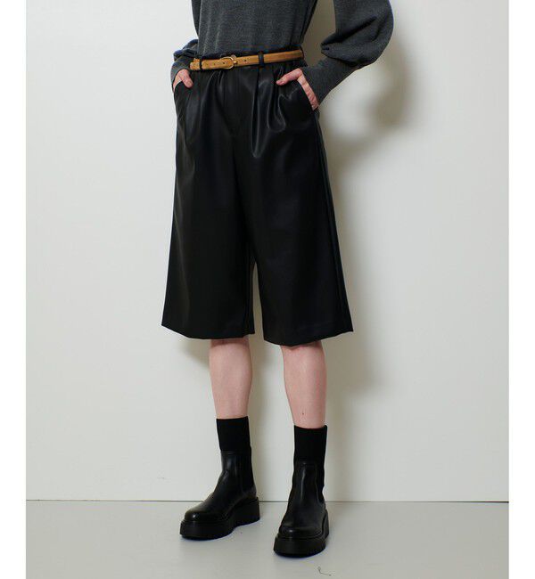 allureville「【allureville&times;CORSO ROMA 9】サイドゴアショートブーツ」|ロングブーツ|