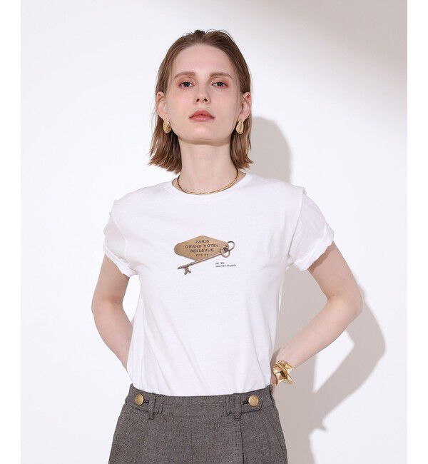 allureville「キープリントＴシャツ」|Tシャツ・カットソー|