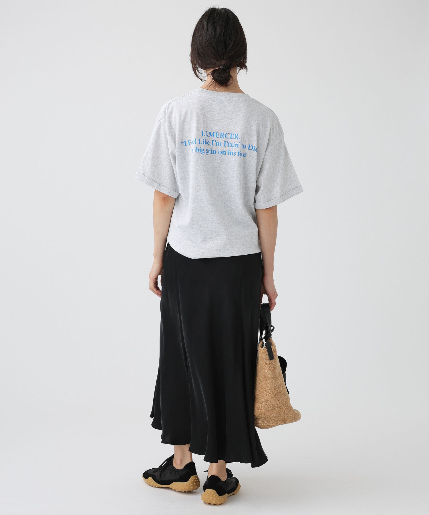  「【J.J. Mercer】ロールアップロゴT」|Tシャツ・カットソー|