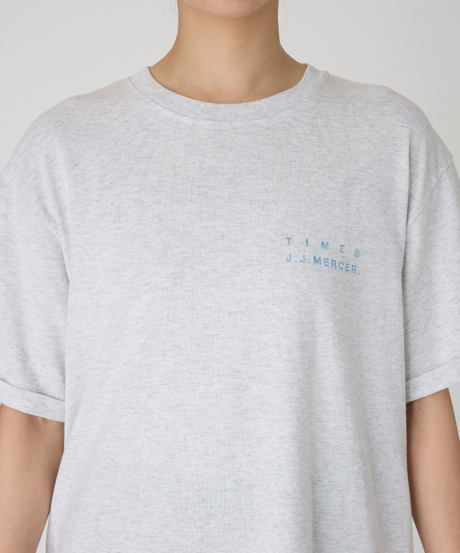  「【J.J. Mercer】ロールアップロゴT」|Tシャツ・カットソー|