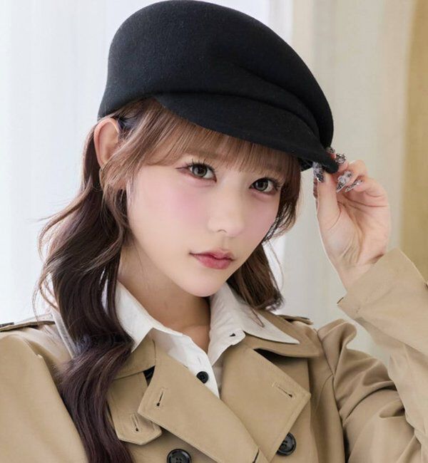  「アシメキャスケット」|その他|