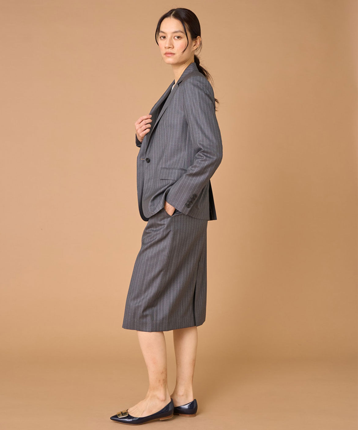 INED「シルクウールテーラードジャケット《Loro Piana》」|テーラードジャケット|