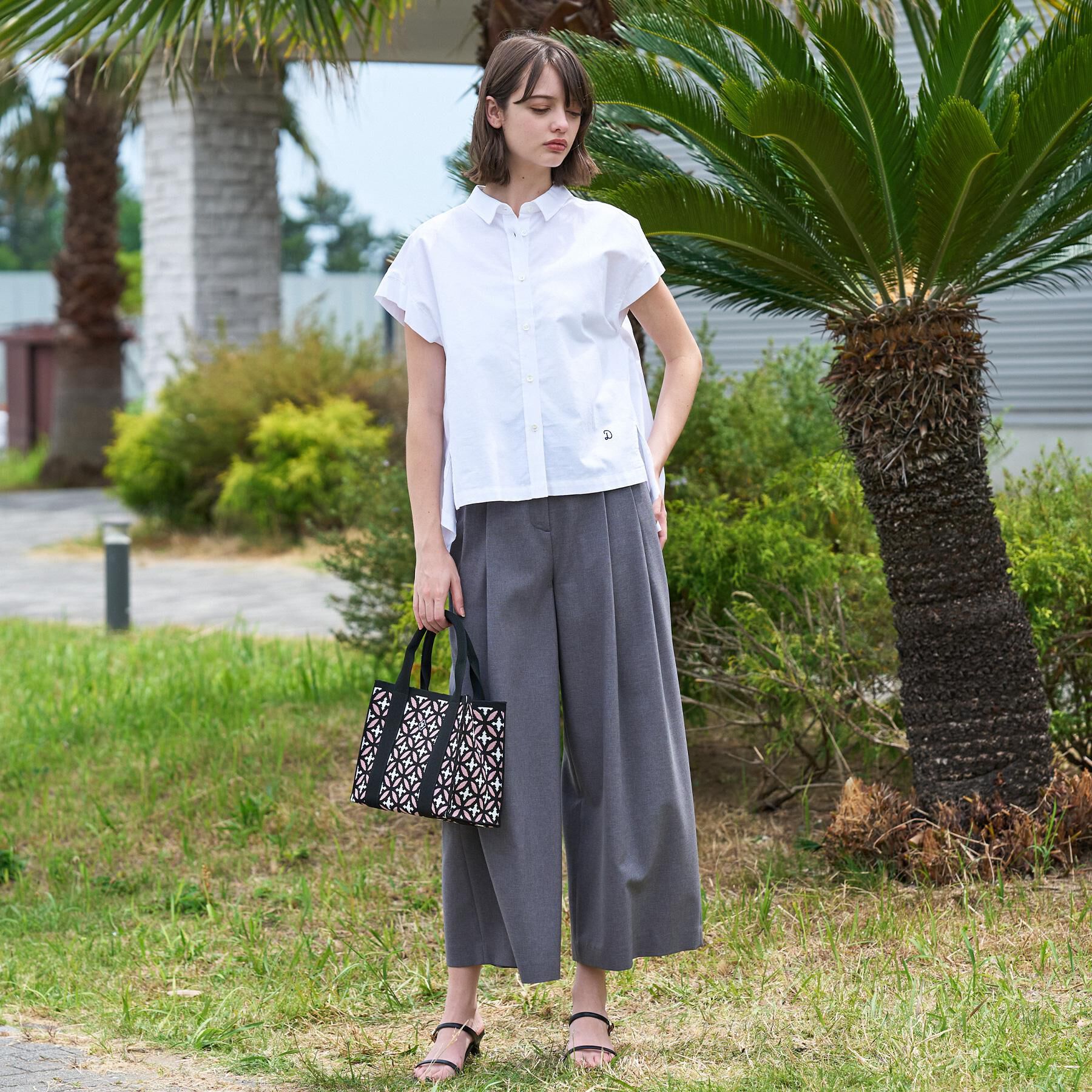 DRESSTERIOR「【接触冷感】イージーケアー クールタッチ ワイドパンツ」|その他|