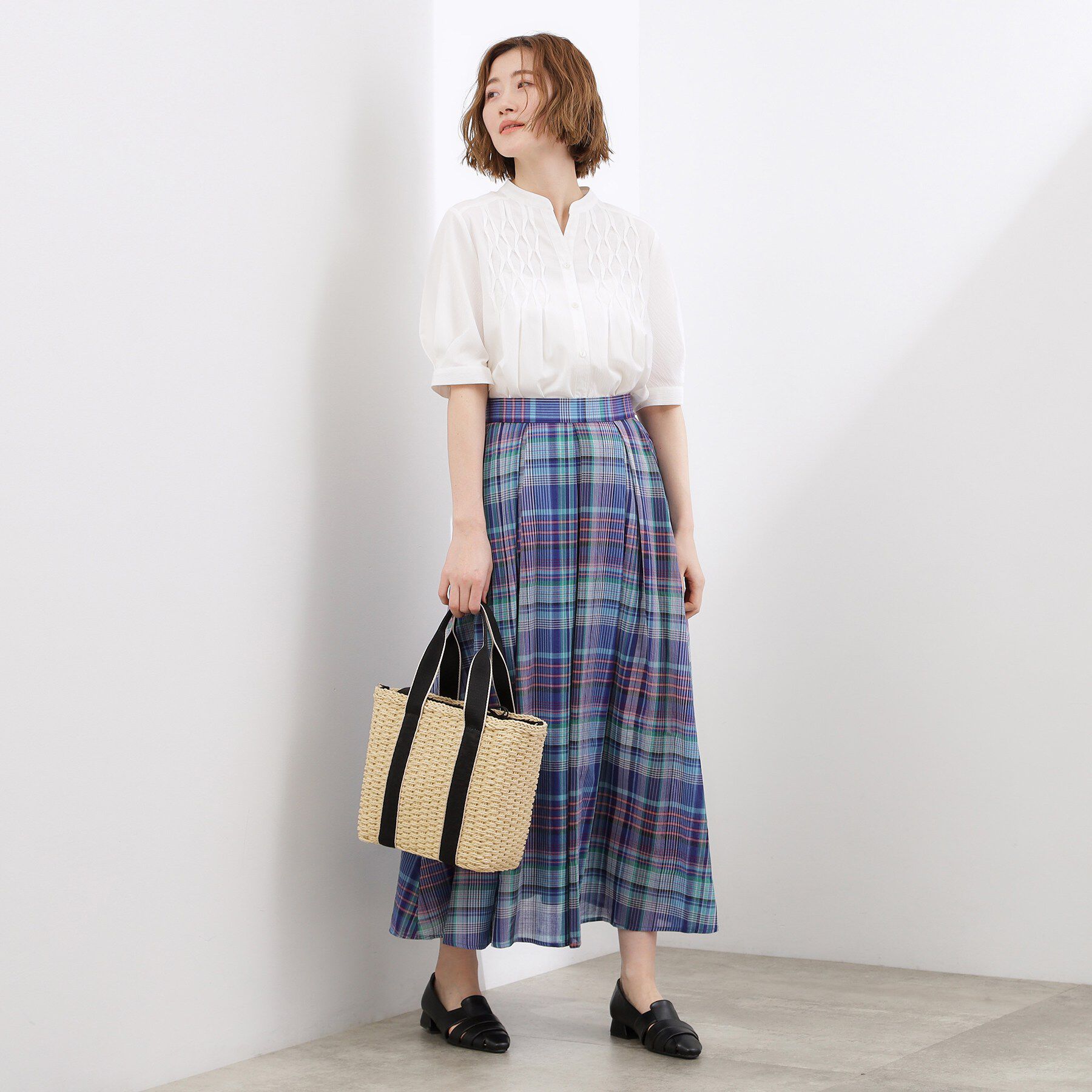 grove「テープペーパー巾着2WAYトート」|トートバッグ|