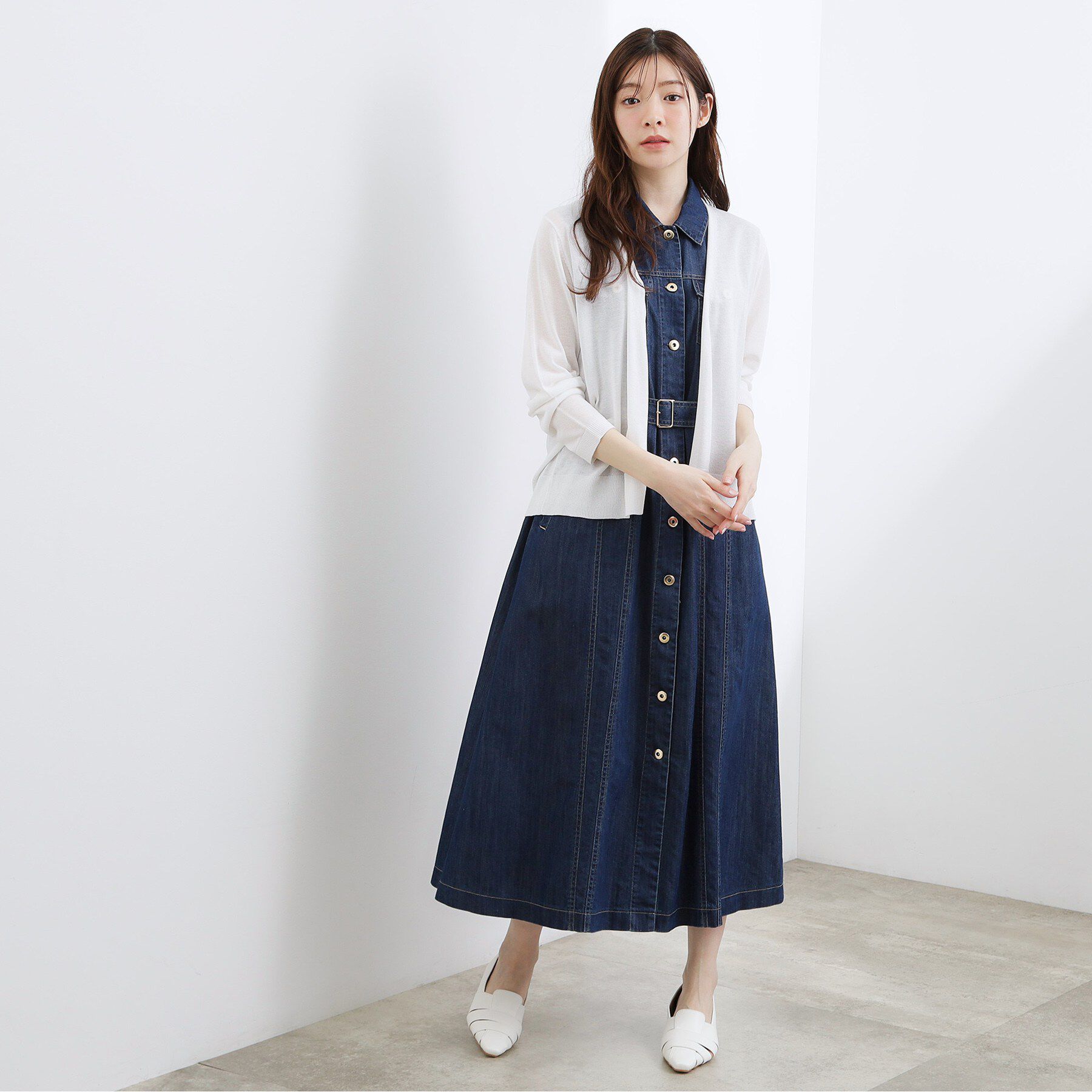 grove「高評価！【接触冷感／UVカットetc】ベーシックショートカーディガン」|カーディガン|