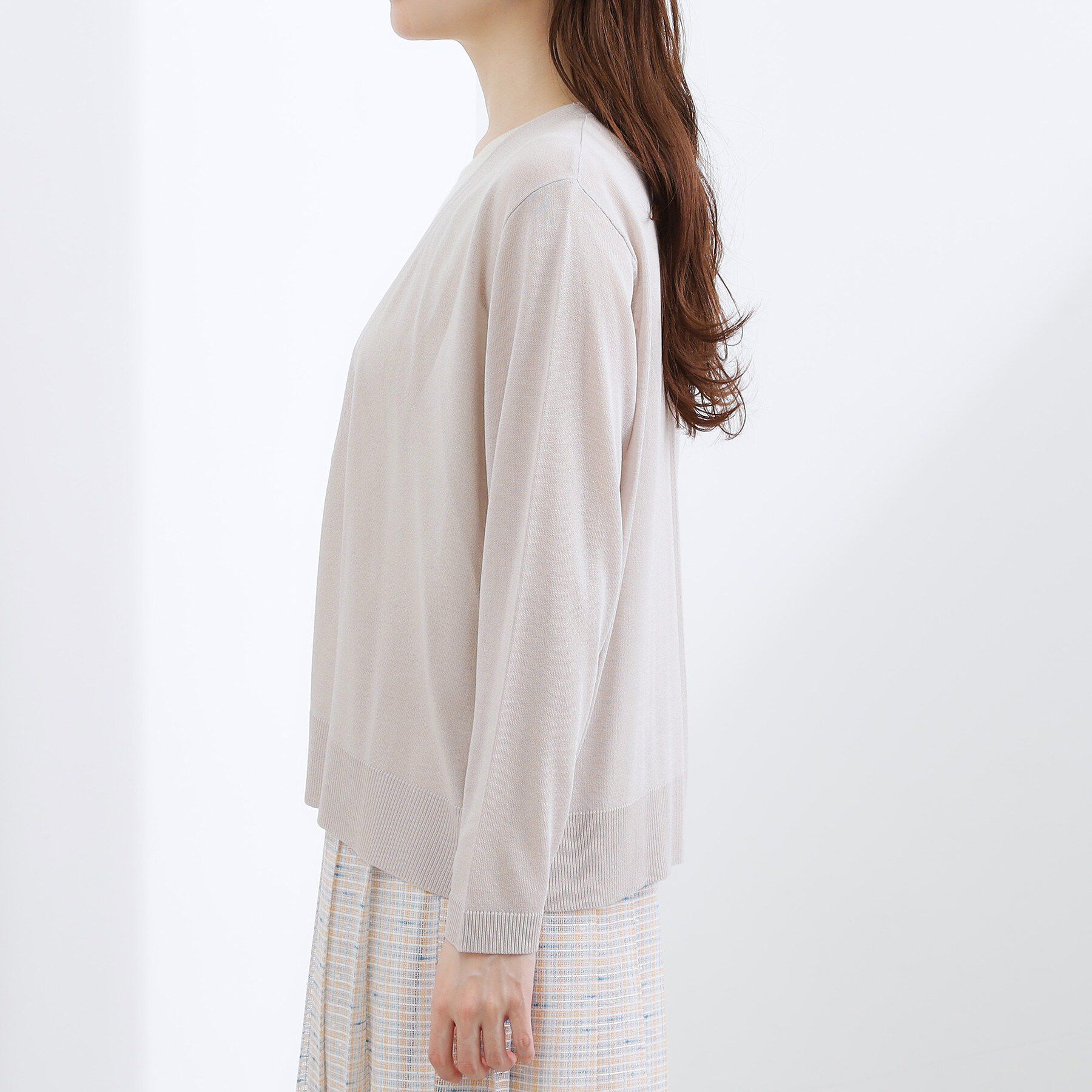 grove「高評価！【接触冷感／UVカットetc】ベーシックショートカーディガン」|カーディガン|