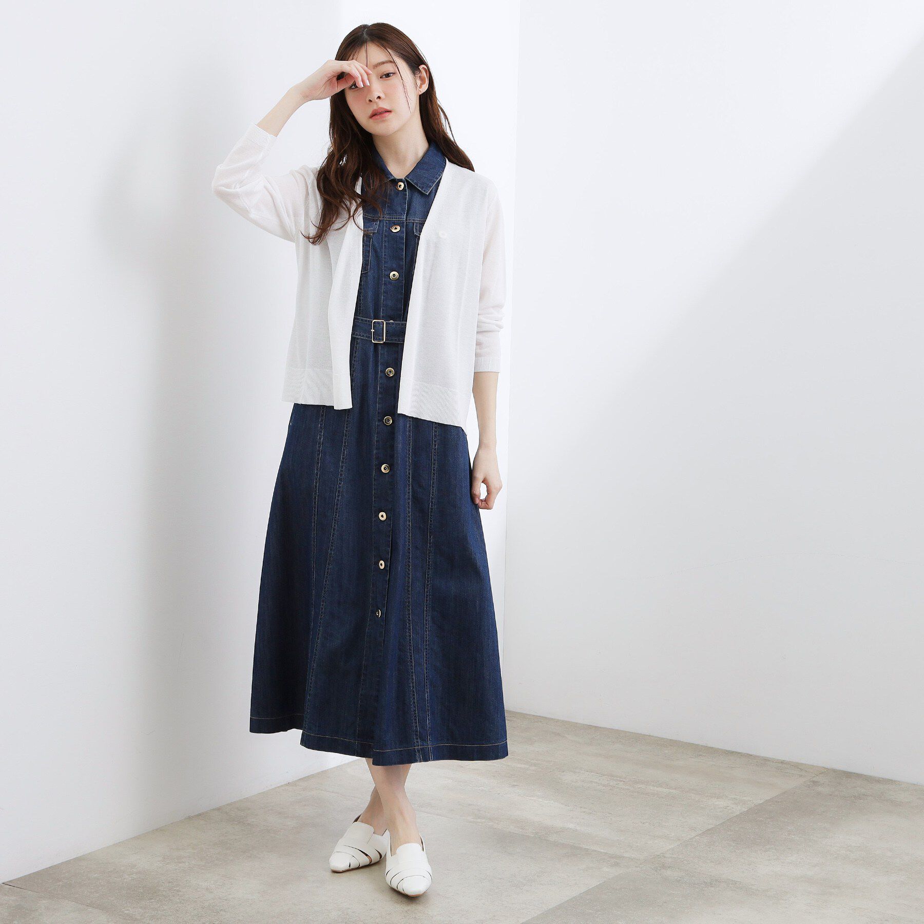 grove「高評価！【接触冷感／UVカットetc】ベーシックショートカーディガン」|カーディガン|