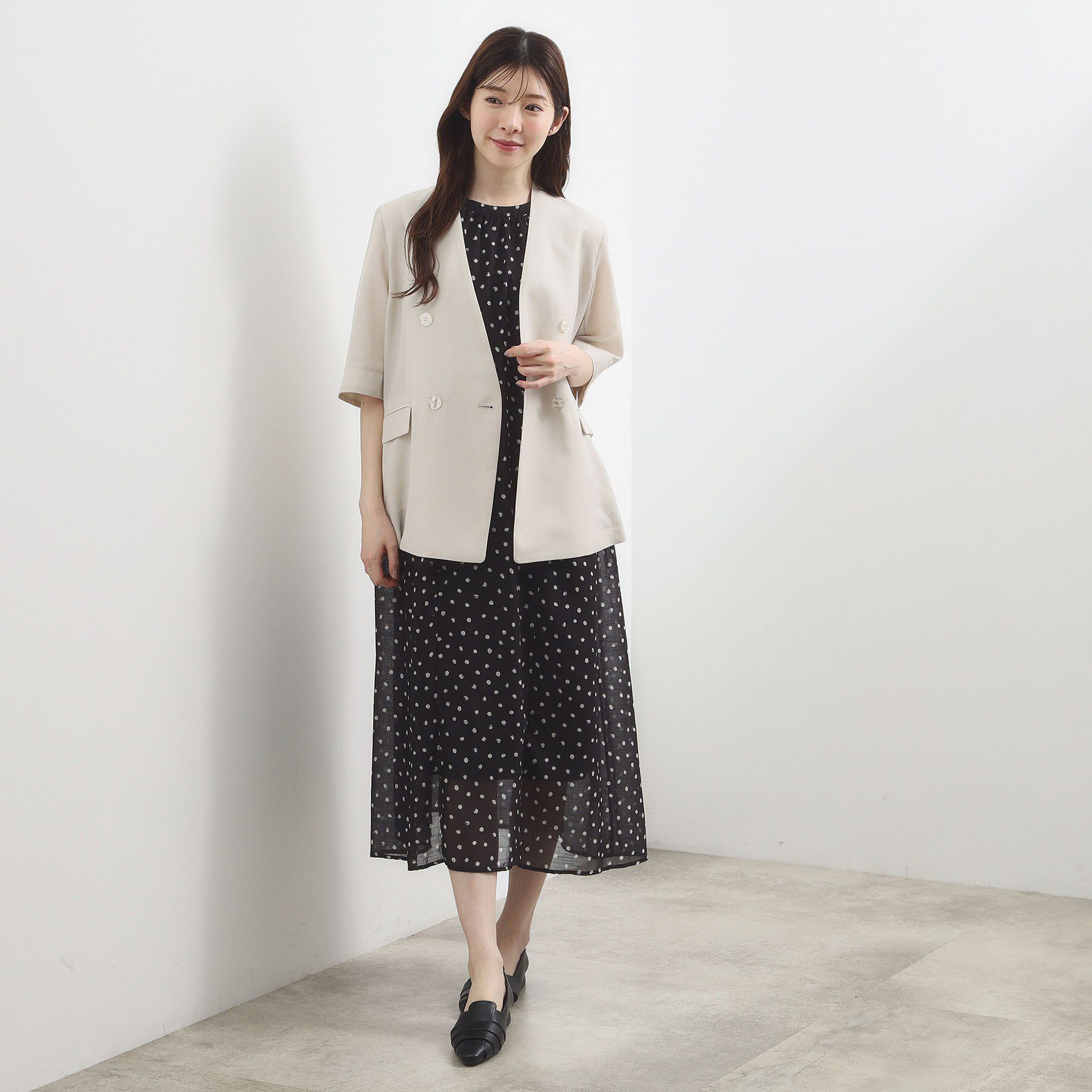 grove「大人のシアードットワンピース」|ワンピース|