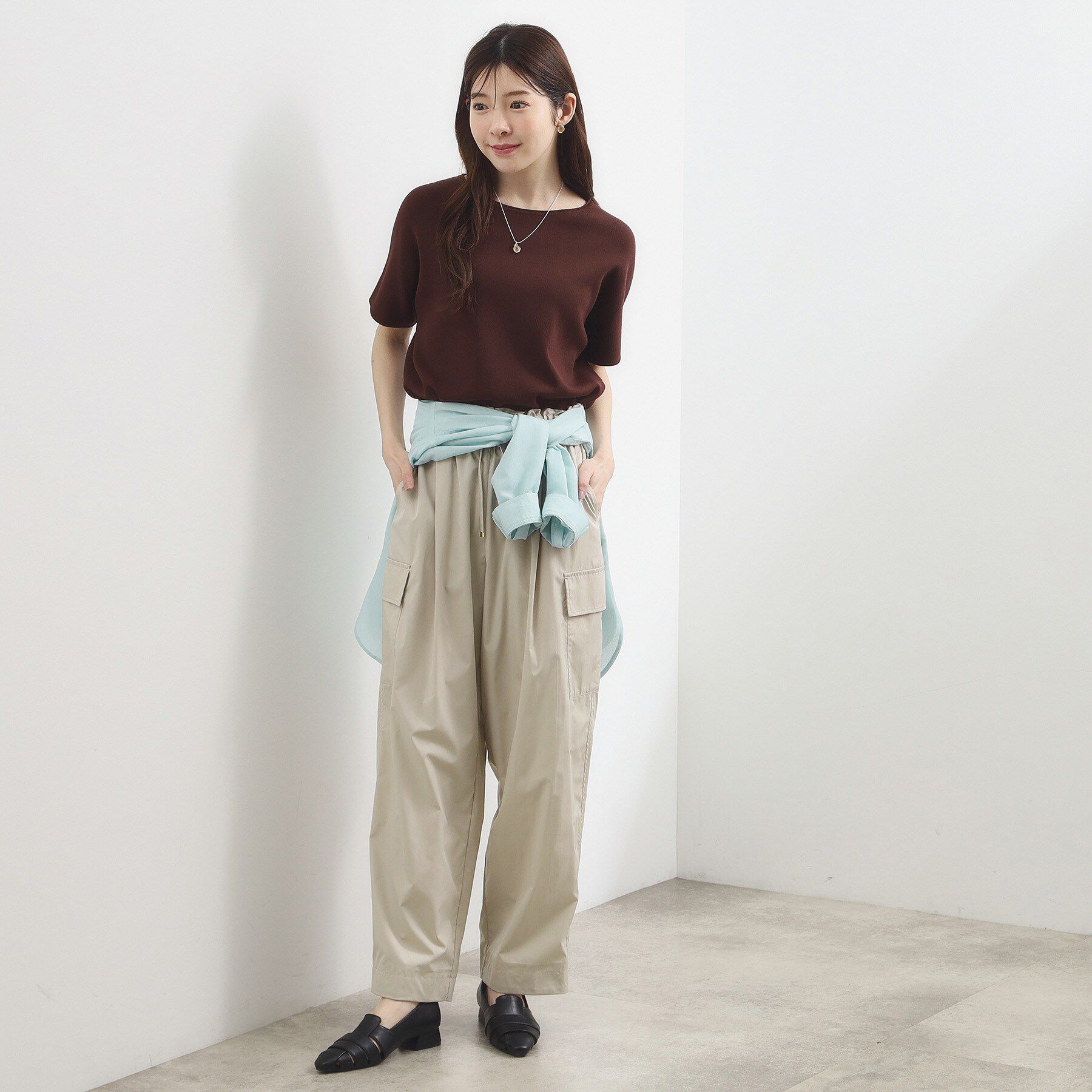 grove「【洗濯機◎】イージーウエストカーゴパンツ」|その他|