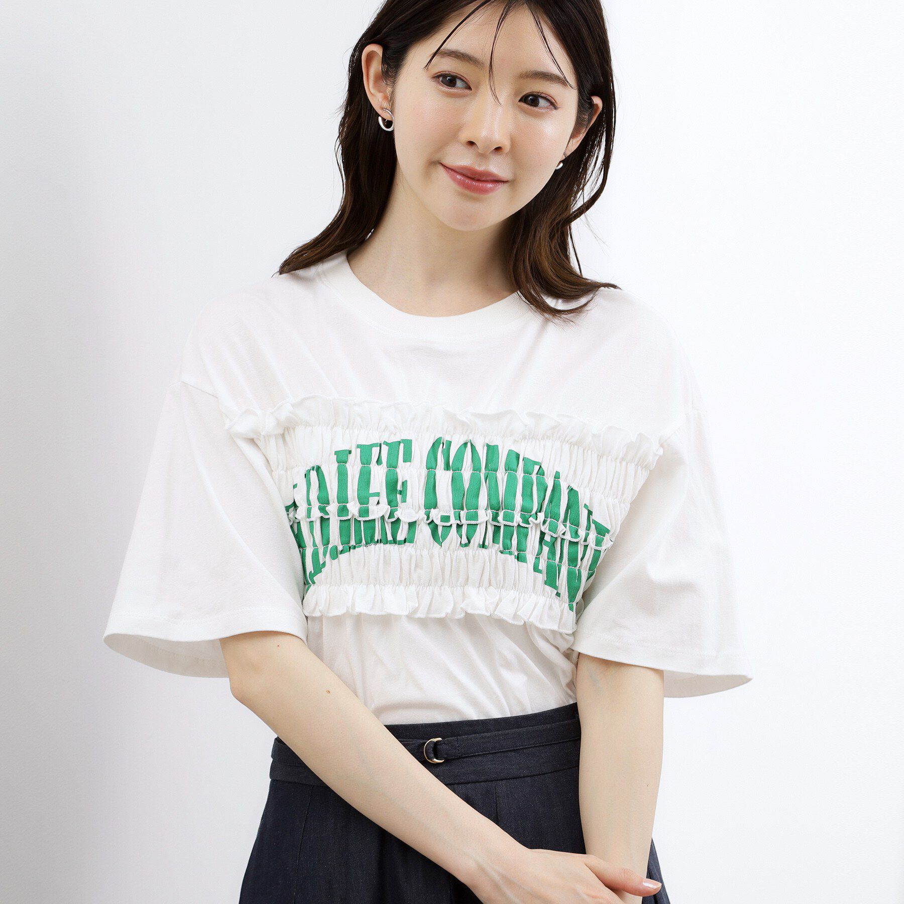 grove「【Lee】SHIRRING H／S TEE」|Tシャツ・カットソー|