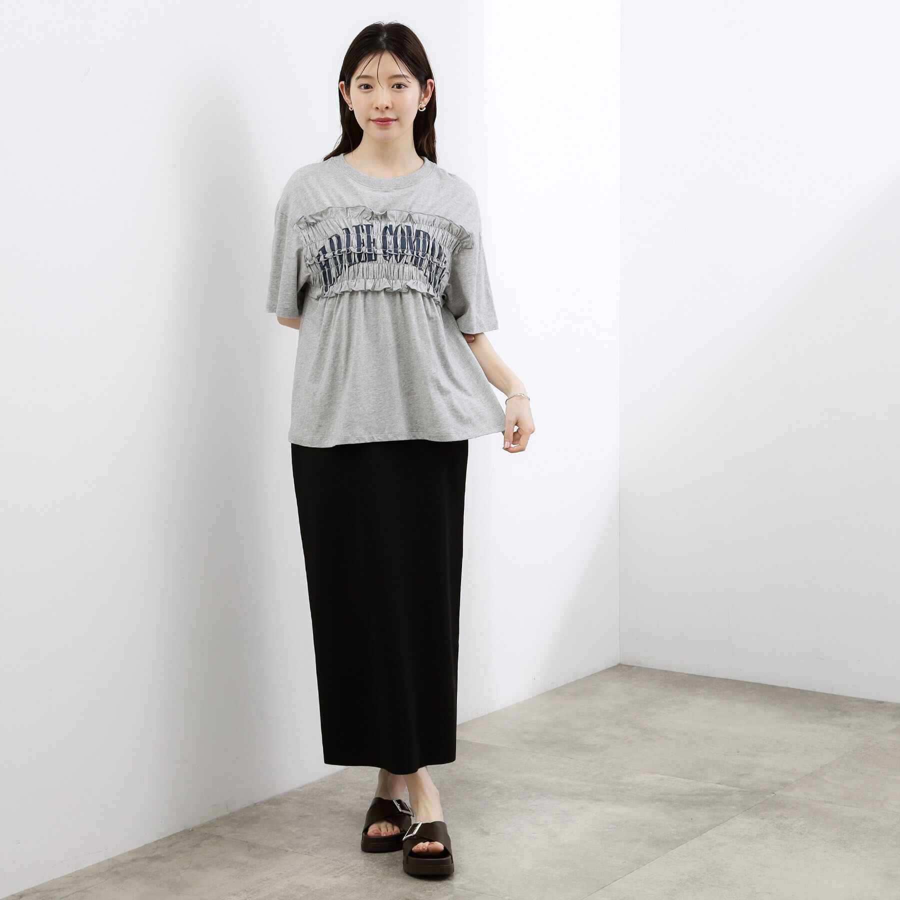 grove「【Lee】SHIRRING H／S TEE」|Tシャツ・カットソー|
