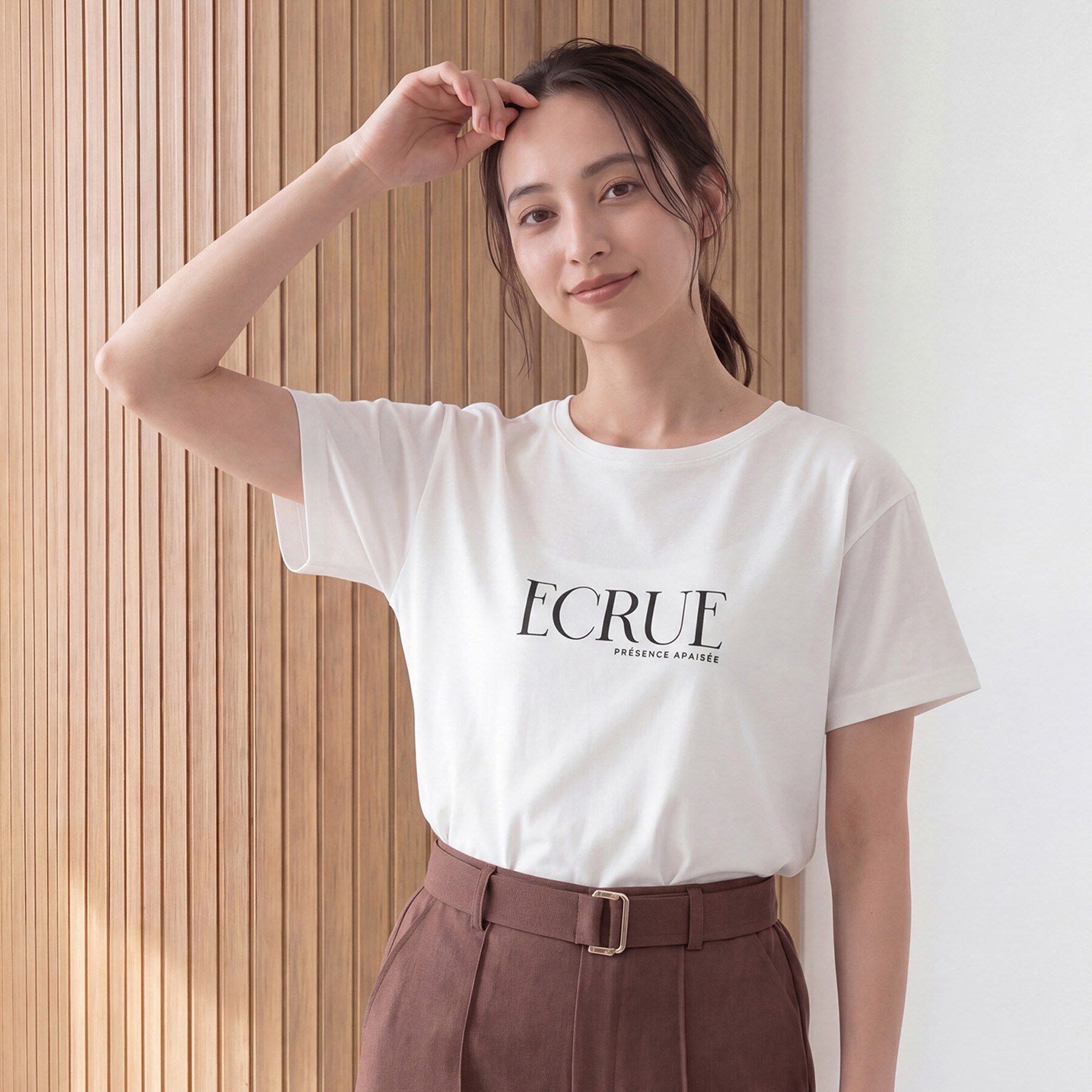 grove「【遮熱／吸水速乾／接触冷感／UVカット】ベーシックロゴTシャツ」|Tシャツ・カットソー|