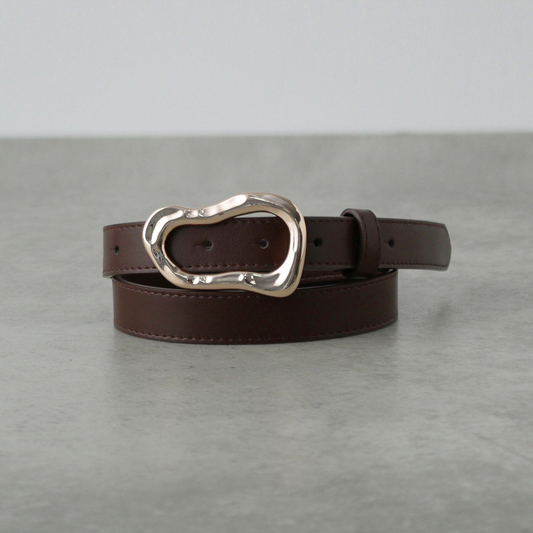 GALLEST「【LE VERNIS】Poire belt」|ベルト|ブラウン(044)
