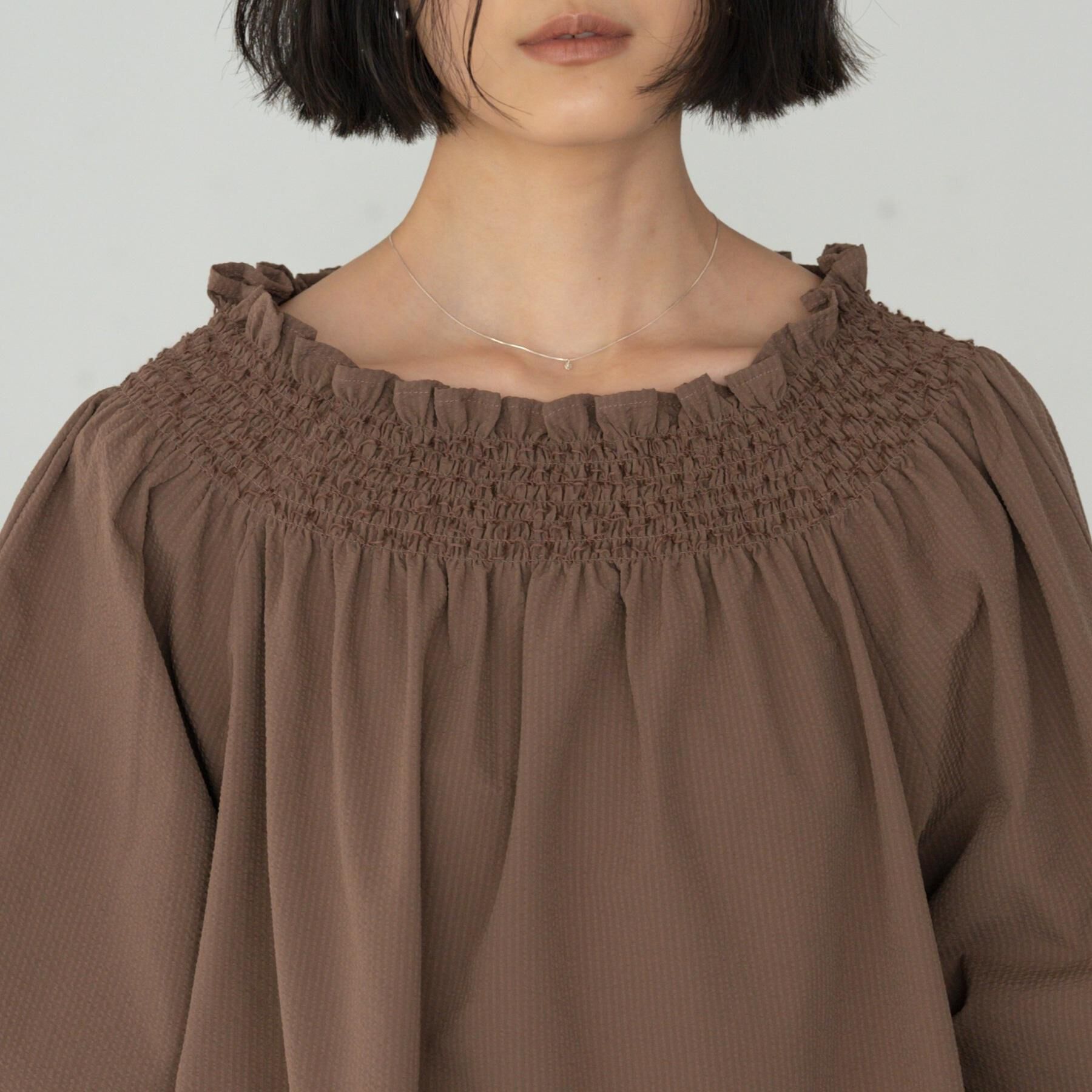 GALLEST「サッカーオフショルブラウス【再入荷／2WAY】」|シャツ・ブラウス|
