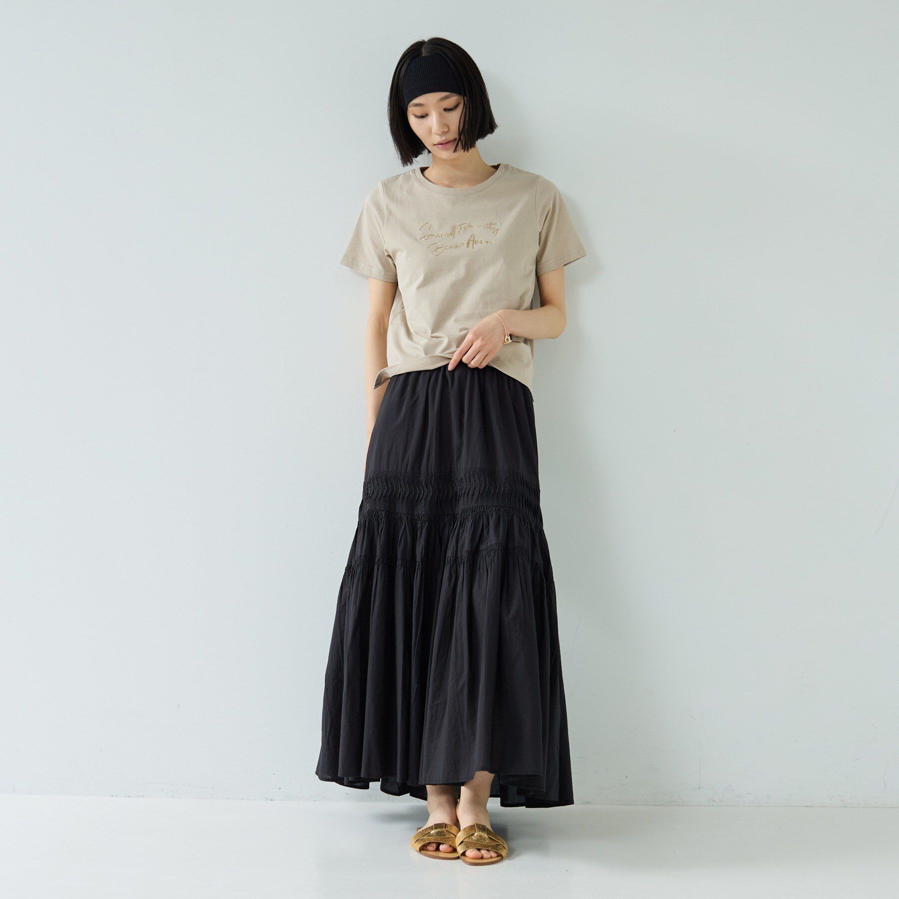 GALLEST「3DプリントロゴTシャツ【再入荷】」|Tシャツ・カットソー|