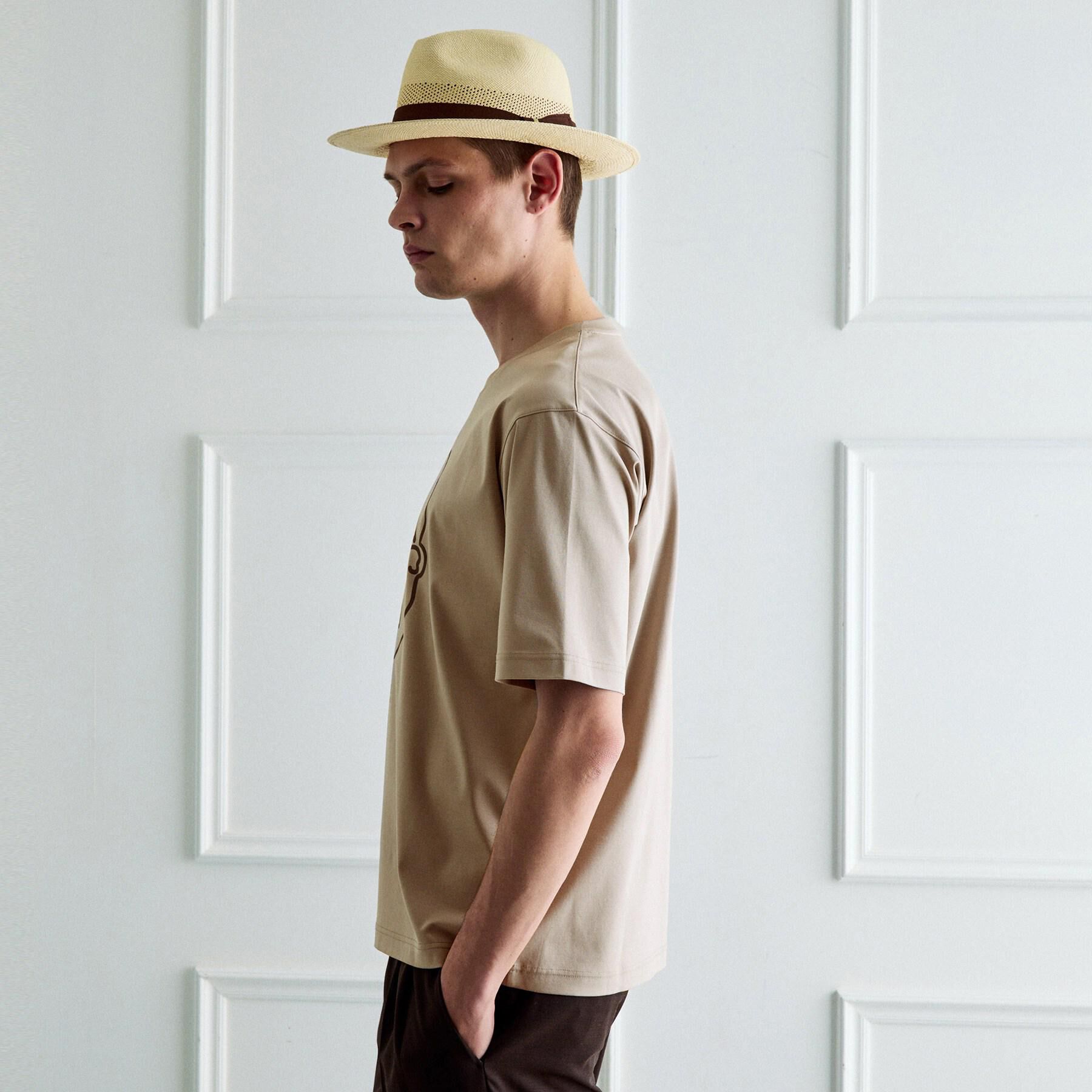 TAKEO KIKUCHI「【BOWLER HAT LABEL】アイスクリアコットン ワンストローク 半袖Tシャツ」|Tシャツ・カットソー|