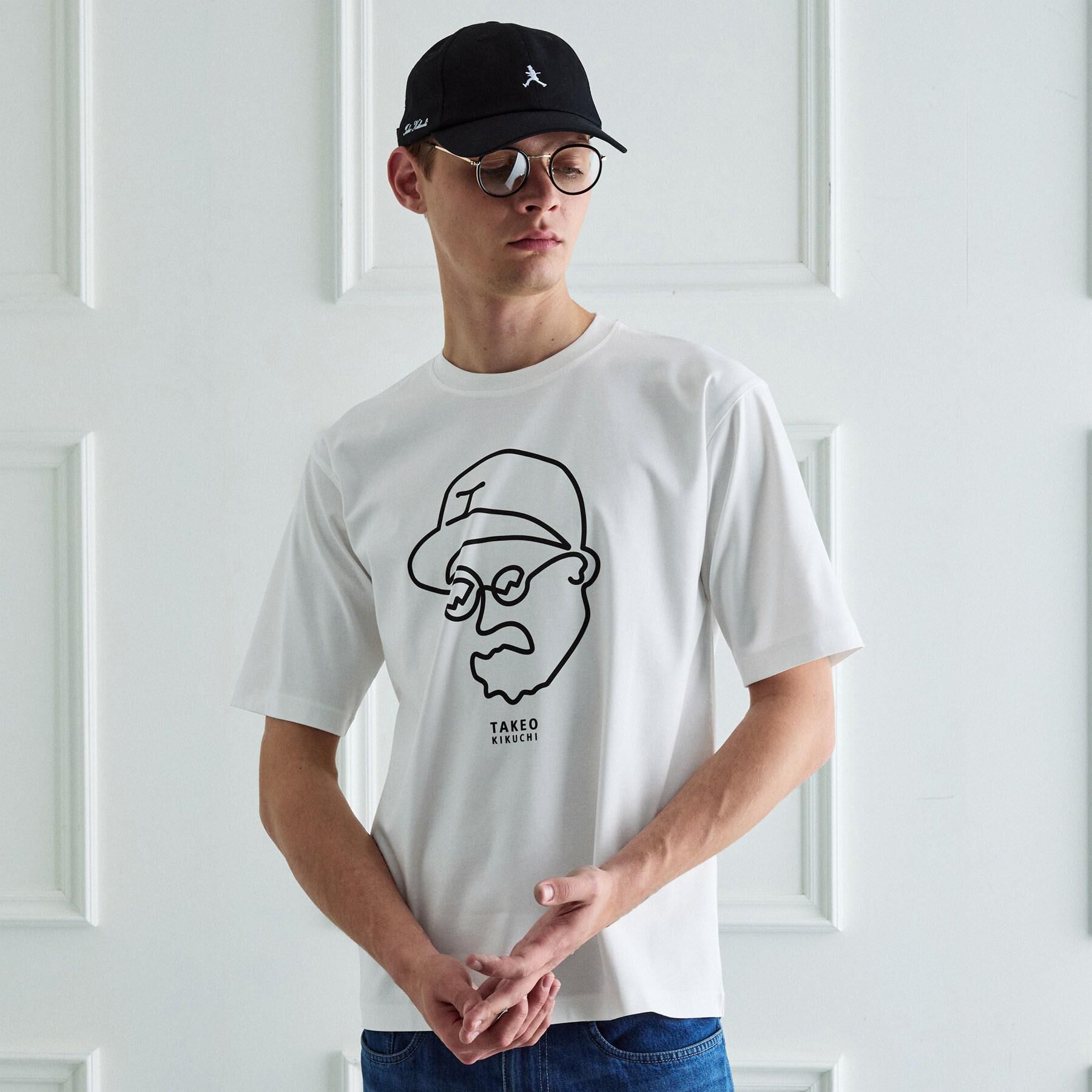 TAKEO KIKUCHI「【BOWLER HAT LABEL】アイスクリアコットン ワンストローク 半袖Tシャツ」|Tシャツ・カットソー|