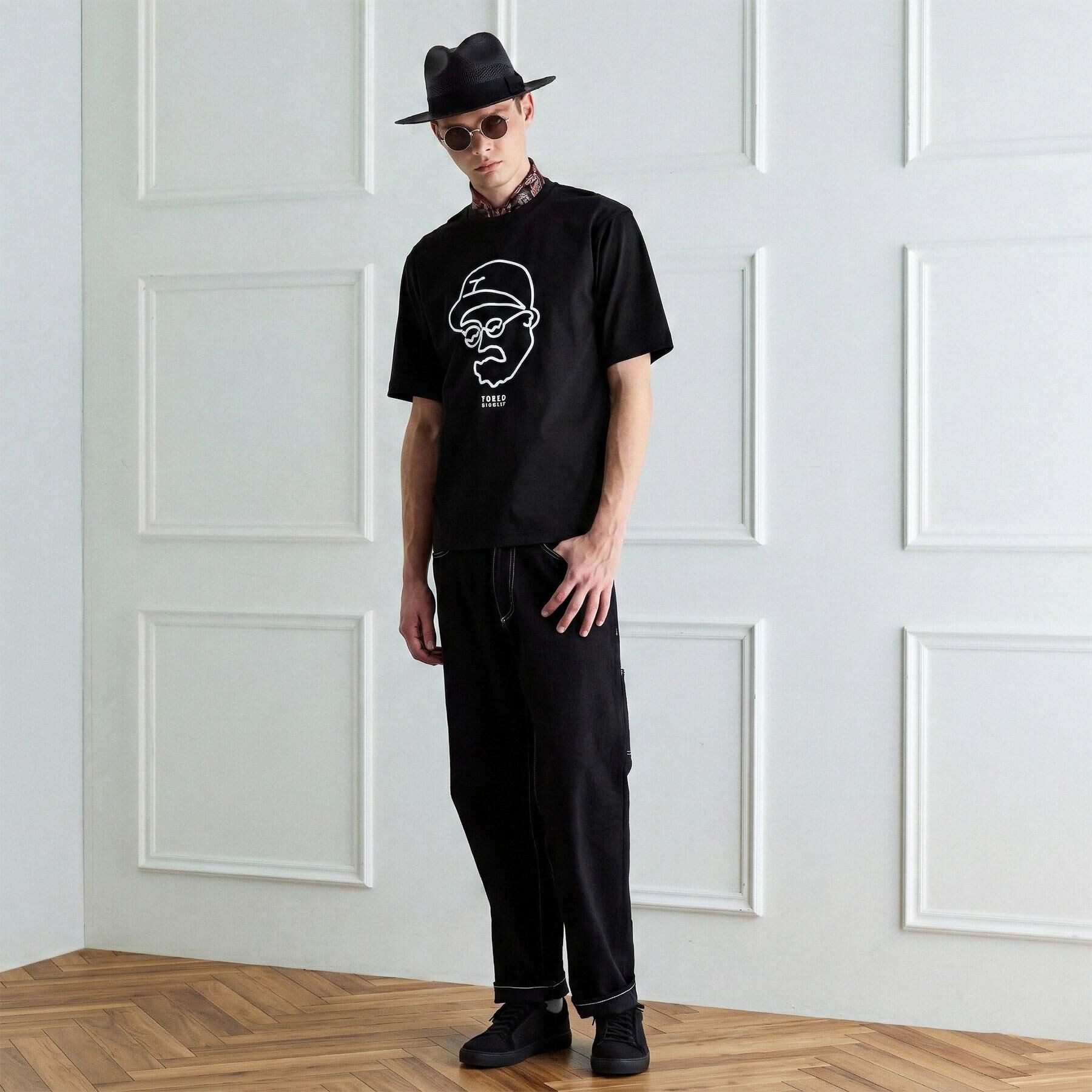 TAKEO KIKUCHI「【BOWLER HAT LABEL】アイスクリアコットン ワンストローク 半袖Tシャツ」|Tシャツ・カットソー|