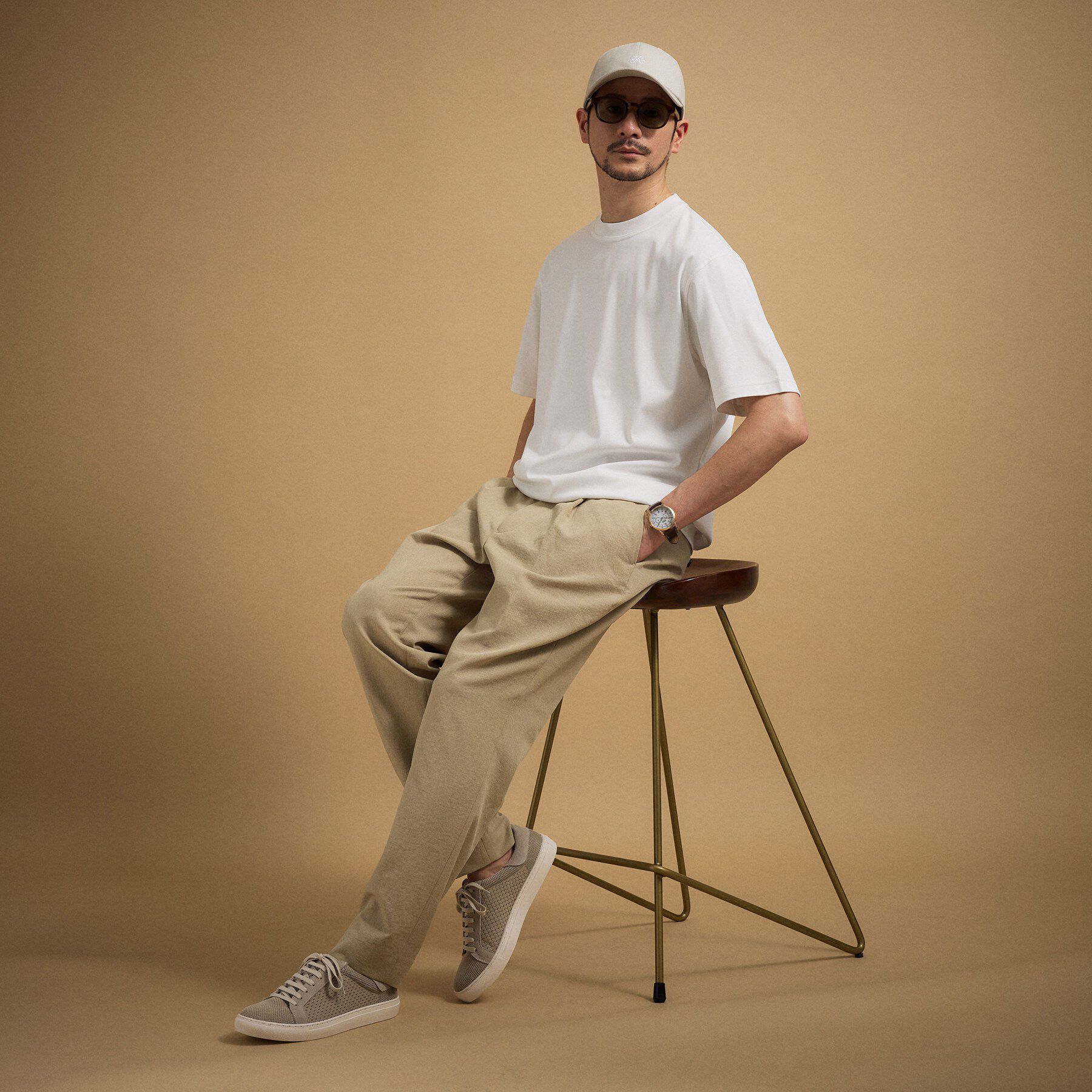 TAKEO KIKUCHI「【接触冷感】アイスクリアコットン Tシャツ」|Tシャツ・カットソー|
