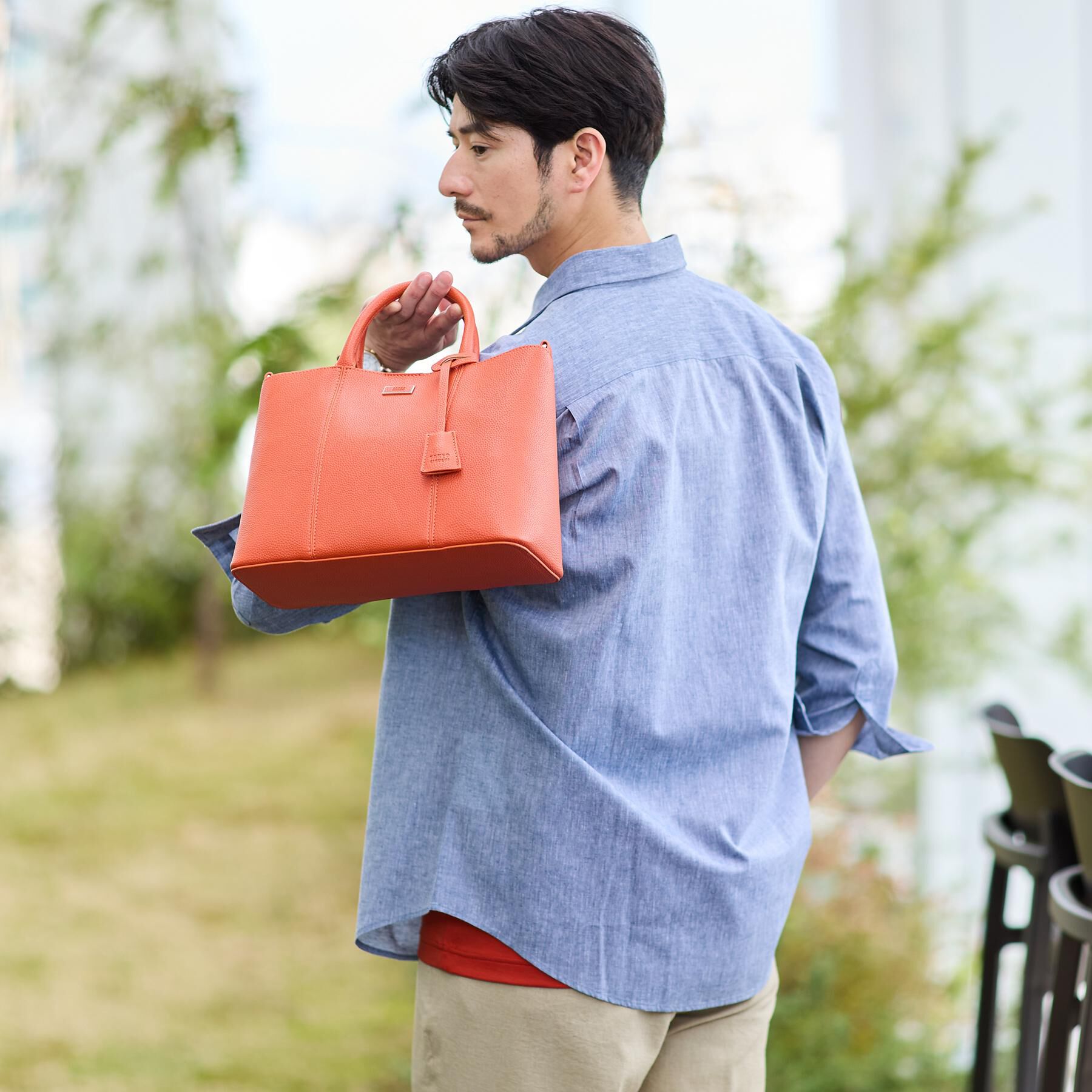 TAKEO KIKUCHI「シュリンクミニトートバッグ」|トートバッグ|