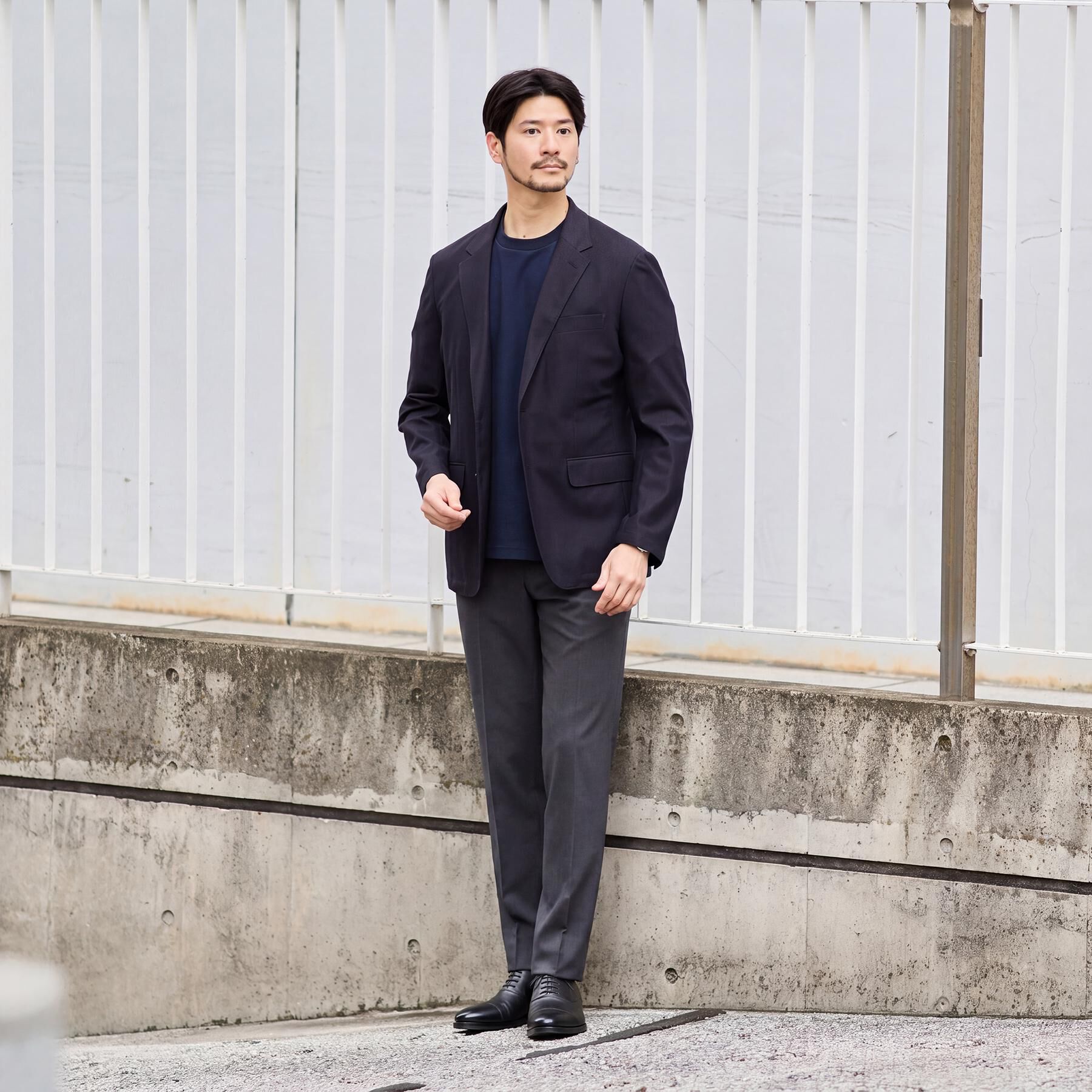 TAKEO KIKUCHI「【接触冷感】新定番ウールライクトロ　パンツ」|その他|