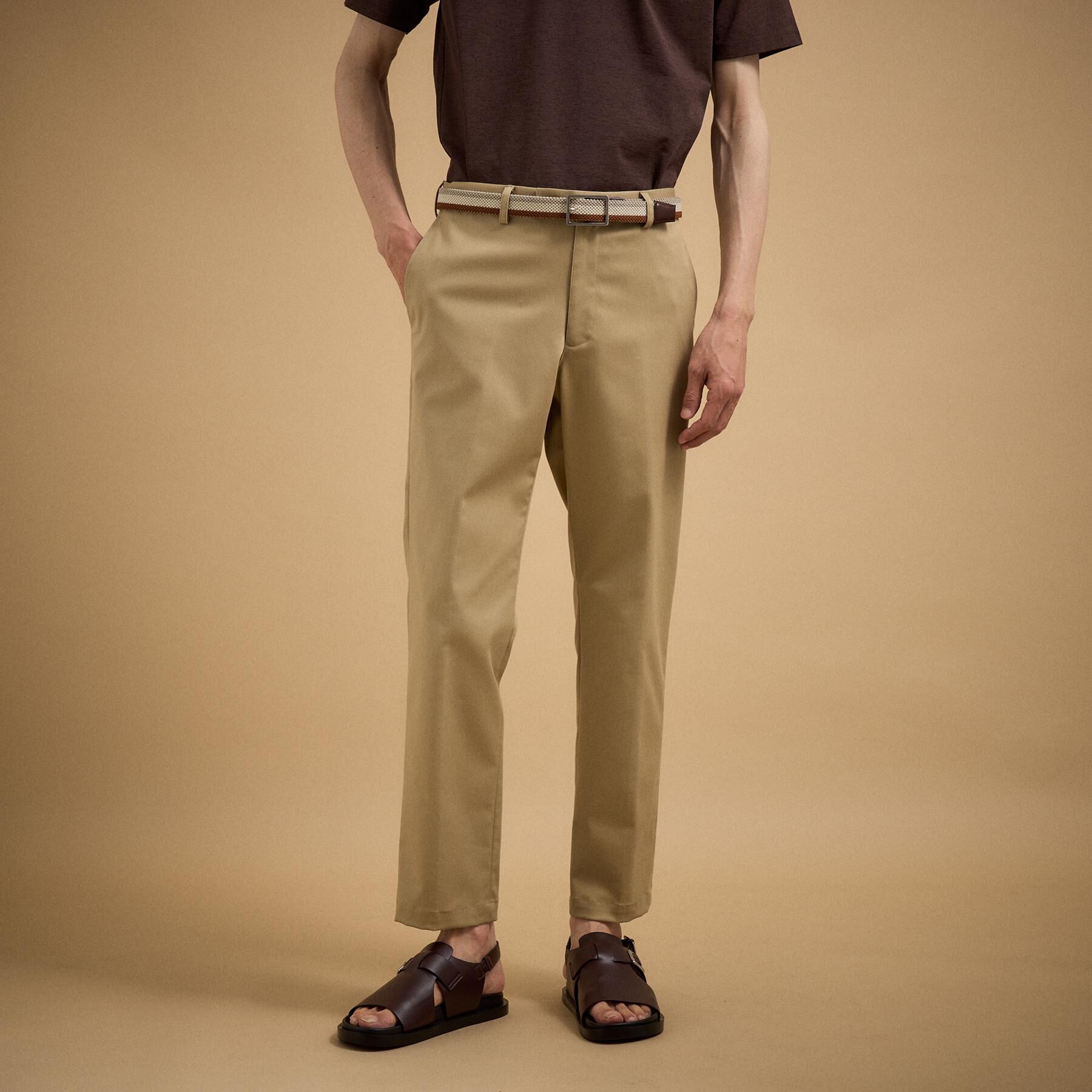 TAKEO KIKUCHI「【ゴルフにも】ゴムメッシュリバーシブルベルト」|ベルト|