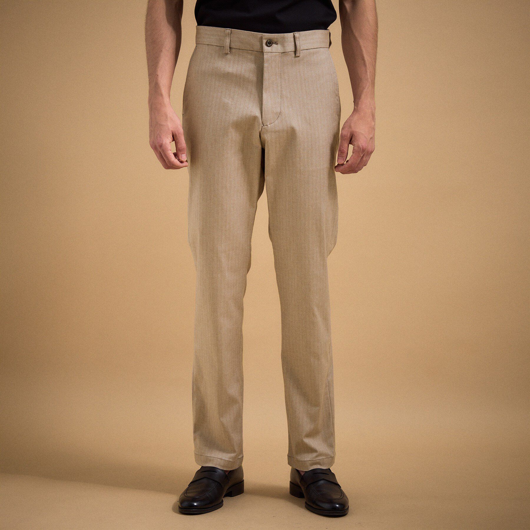 TAKEO KIKUCHI「【銘品】播州織り ヘリンボン ストレートパンツ」|その他|