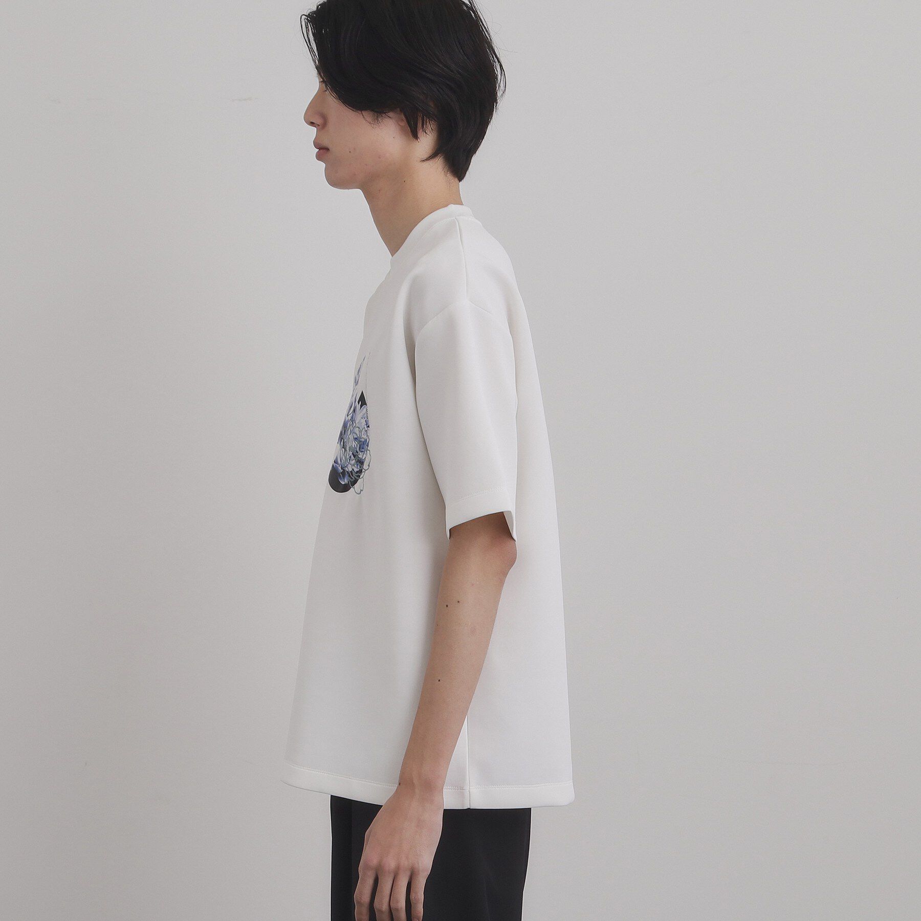 tk.TAKEO KIKUCHI「フラワープリントTシャツ」|Tシャツ・カットソー|
