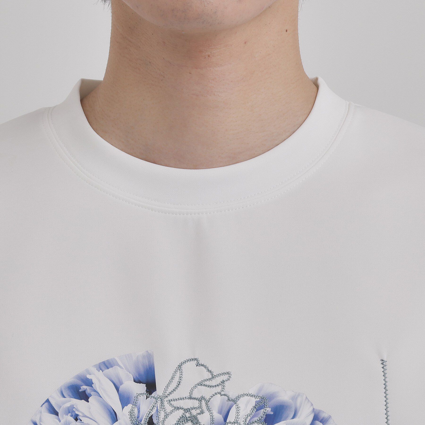 tk.TAKEO KIKUCHI「フラワープリントTシャツ」|Tシャツ・カットソー|