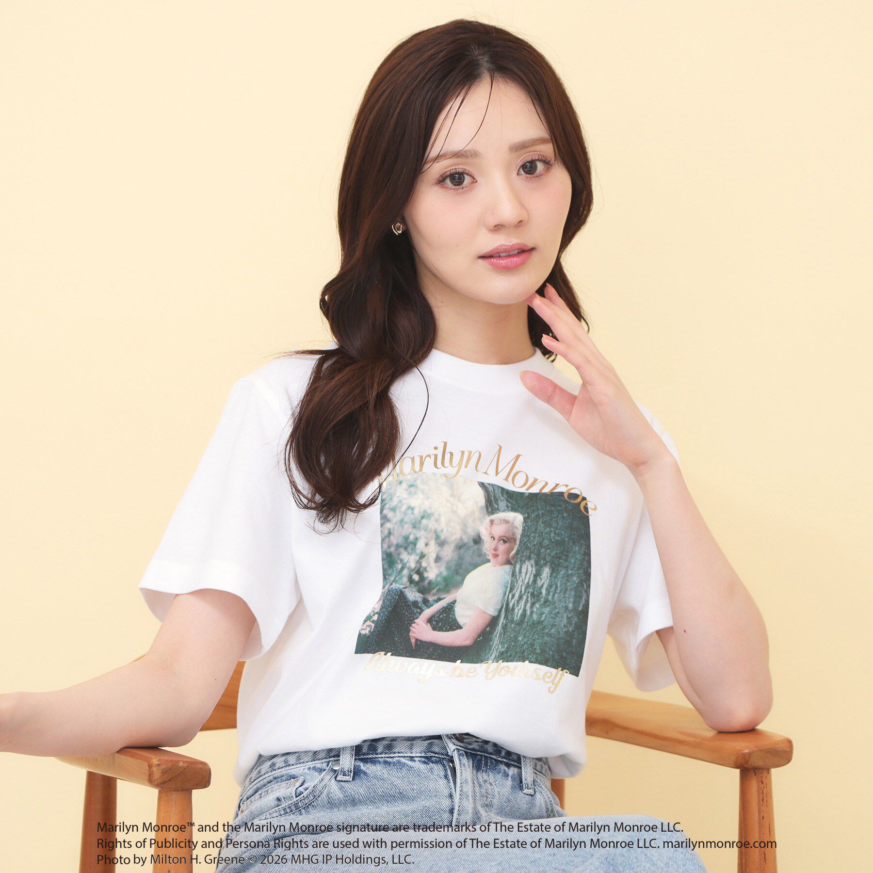 index「マリリン・モンロー/アソートＴシャツ【洗濯機ＯＫ】」|Tシャツ・カットソー|ホワイト(001)