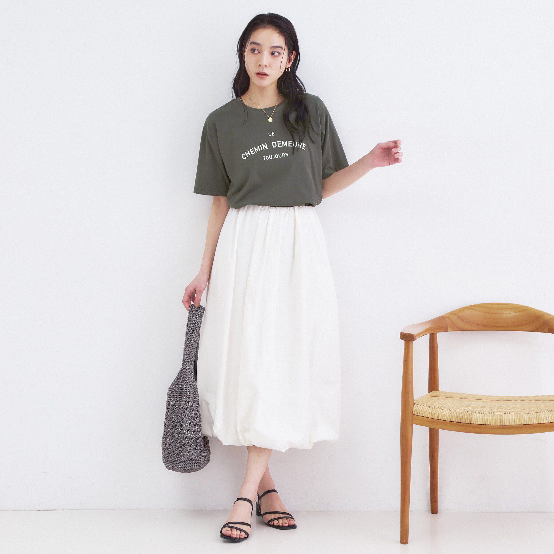 OPAQUE.CLIP「ロゴプリントアソートTシャツ【洗濯機OK】」|Tシャツ・カットソー|