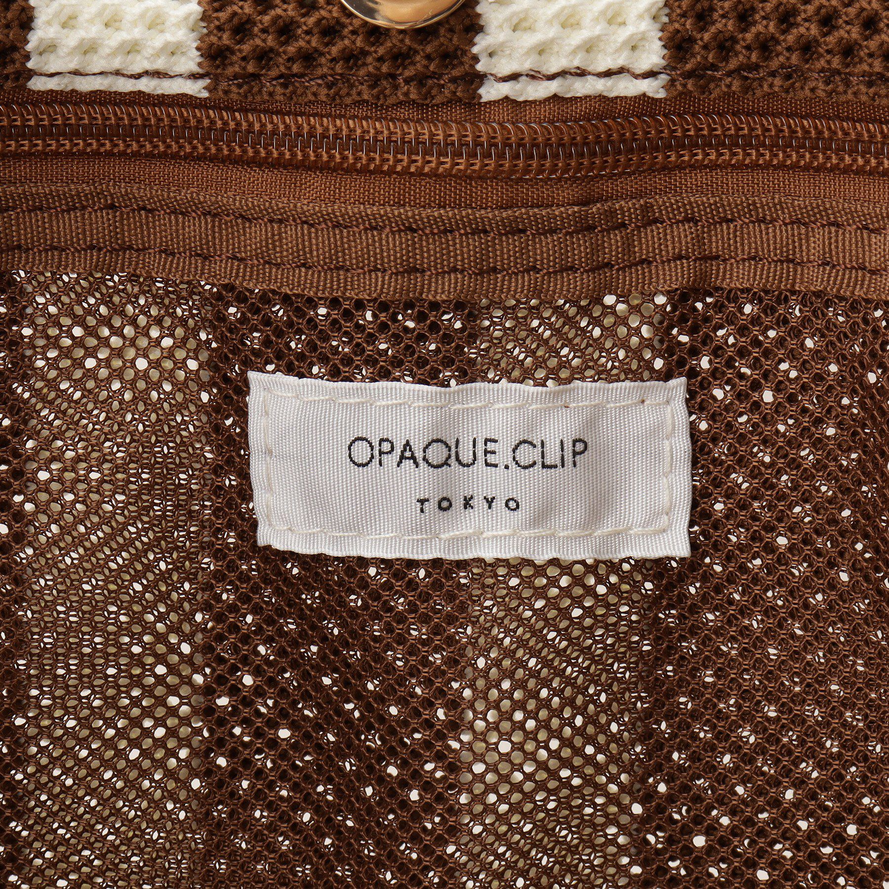 OPAQUE.CLIP「ミニポーチ付きメッシュトートバッグ【大容量】」|トートバッグ|
