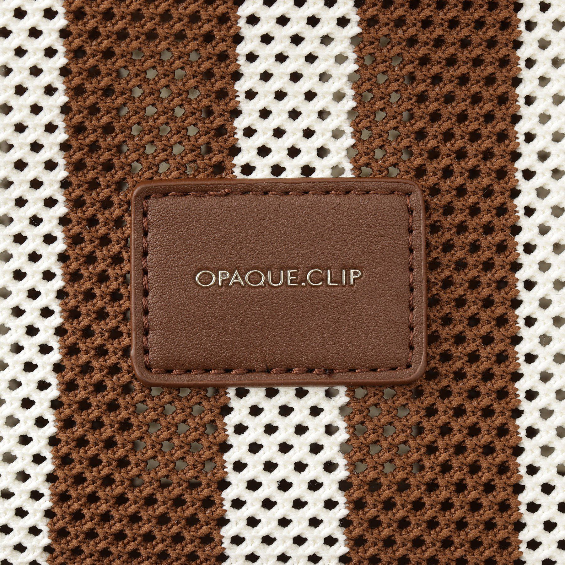 OPAQUE.CLIP「ミニポーチ付きメッシュトートバッグ【大容量】」|トートバッグ|