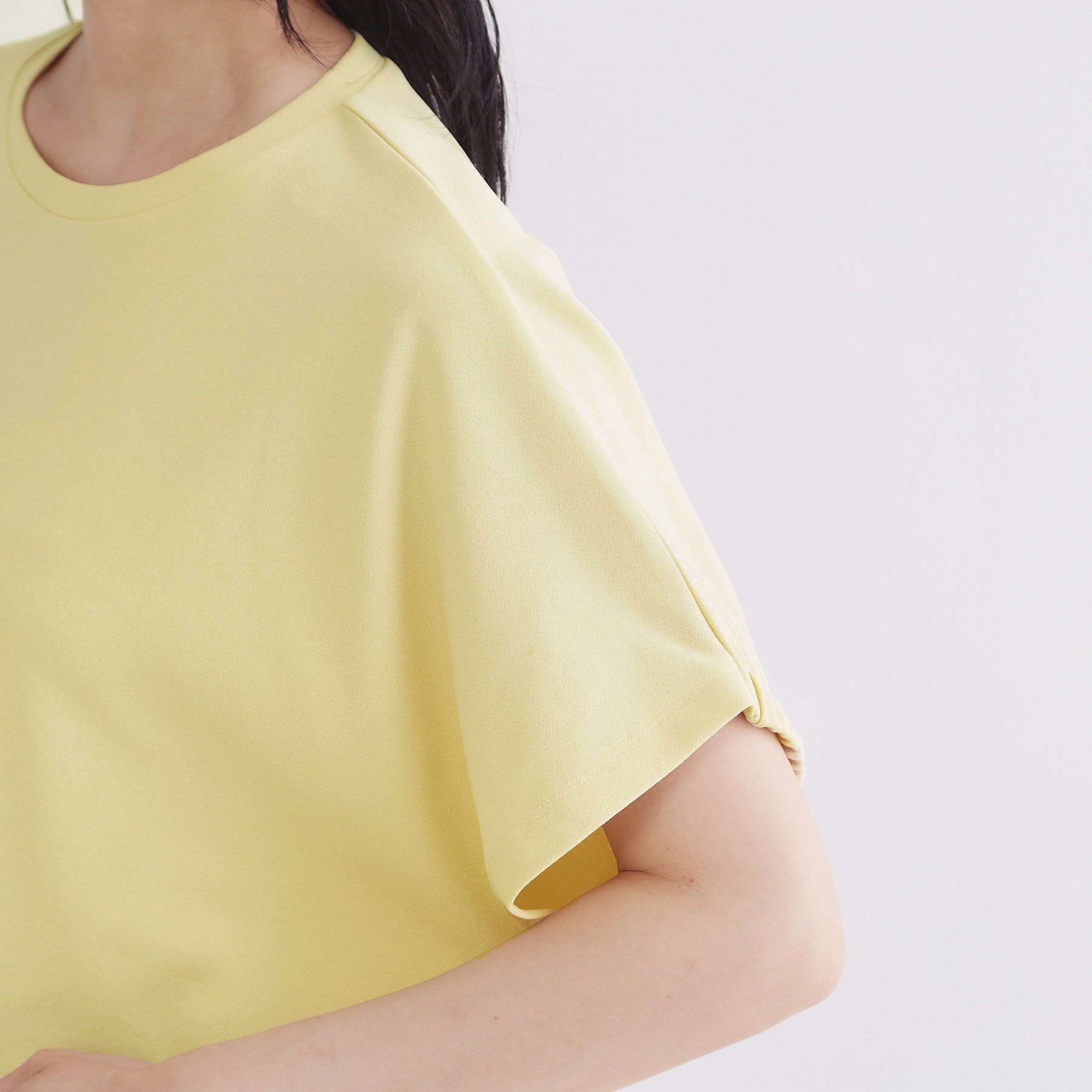 OPAQUE.CLIP「【UV／吸水速乾】リラクシードルマントップス／セットアップ対応可《洗濯機OK》」|Tシャツ・カットソー|